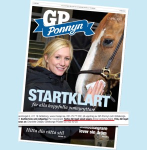 GöteborgsPostens bilaga inför GP Ponnyn 2013.